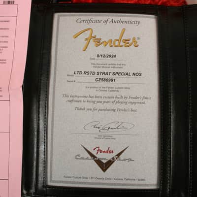 Fender Custom Shop Limited Roasted Stratocaster Special NOS '55 Desert Tan image 13