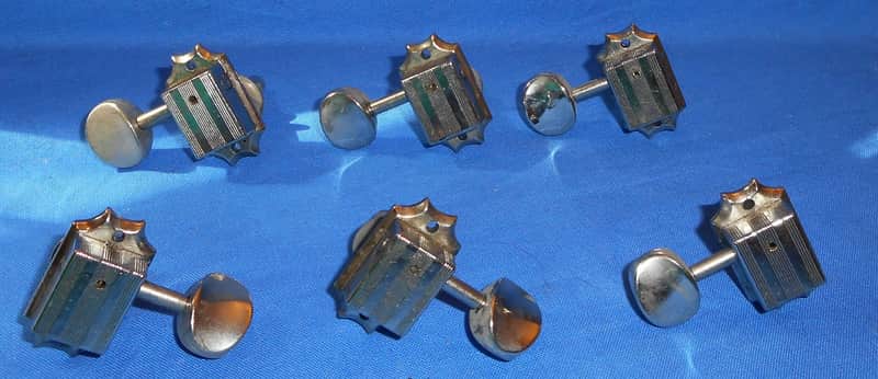 4x2 KLUSON STYLE REPLACEMENT GUITAR MACHINE HEADS TUNERS image 1