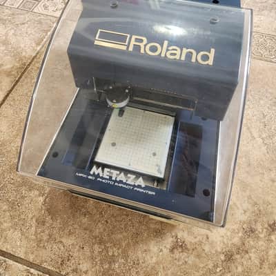 Roland MPX-80 IMPACT METAL ENGRAVER. 2005 - Blue image 4