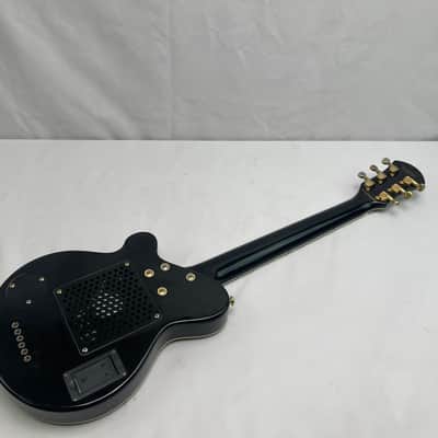 Pignose PGG-259-BK Basswood Body Bolt-On Maple Neck Mini/Travel Built-In Amp 6-String Electric Guitar w/Gig Bag image 5