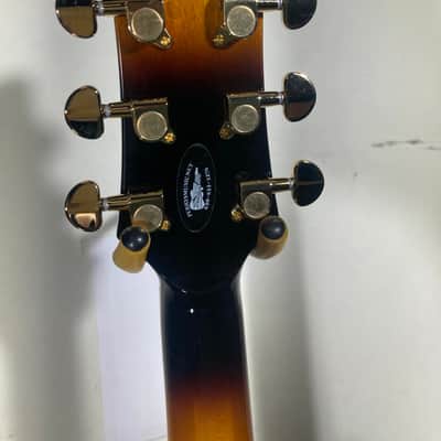 Ibanez Semi-Hollow Electric Guitar (AM93QM-AYS) Artcore Expressionist Antique Yellow Sunburst - In-House Adjusted image 5