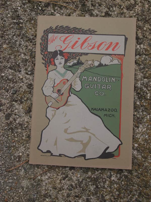 Gibson Mandolin-Guitar Co. 1905 catalog reprint image 1