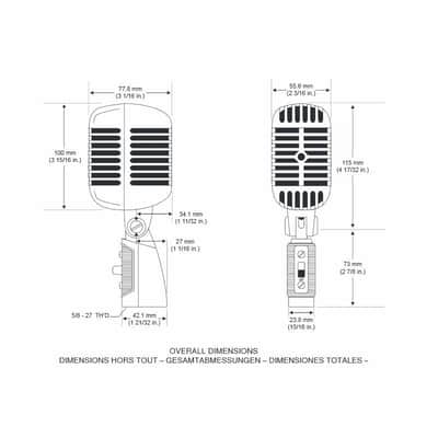 Shure 55SHT2 55SH Series II image 3