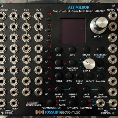 Rossum Electro-Music Assimil8or Multi-Timbral Phase Modulation Sampler - Black (and Silver) image 1