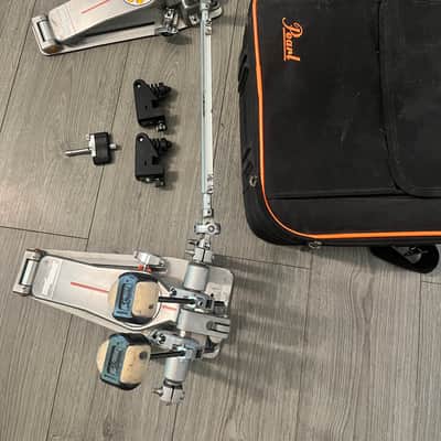Pearl P3002D Eliminator Demon Direct-Drive Double Bass Drum Pedal 2010s - Silver / Grey image 3
