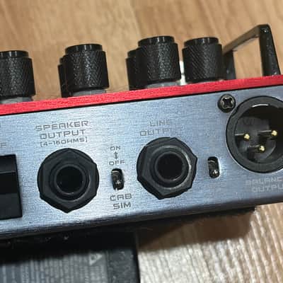 Hotone NLF-2 Nano Legacy Mojo Attack Dual Channel Floor Amplifier 2018 - 2021 - Red image 4