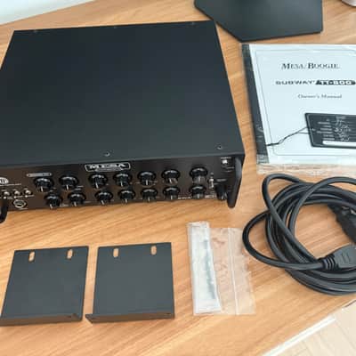 Mesa Boogie Subway TT-800 2-Channel 800-Watt Bass Amp Head 2020 - Present - Black image 9