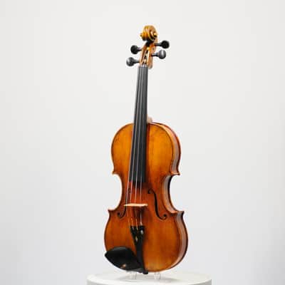 Bonev Violins #72 Bench made 2026 Advanced to Professional Full Size violin Single piece back Flamed image 5