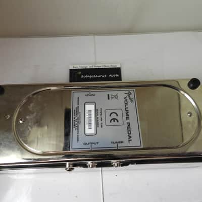 Fender PR726 Chrome RI Volume Pedal Guitar Steel Free USA Shipping image 5