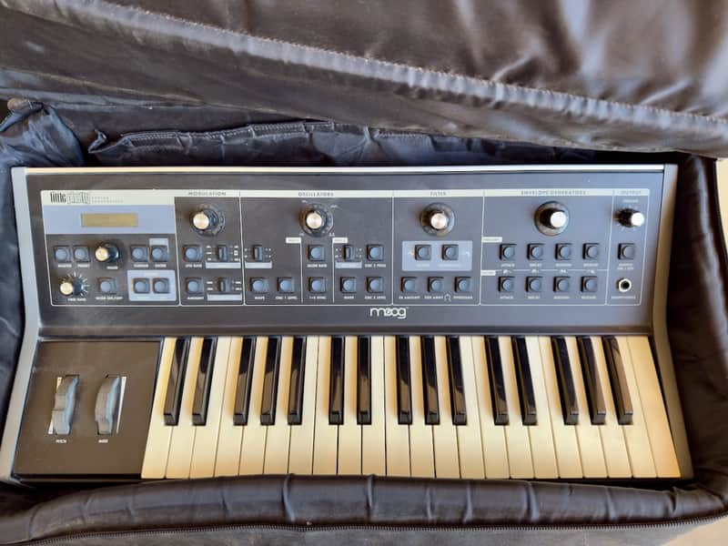Moog Little Phatty Monophonic Analog Synthesizer 2010s - BLACK image 1