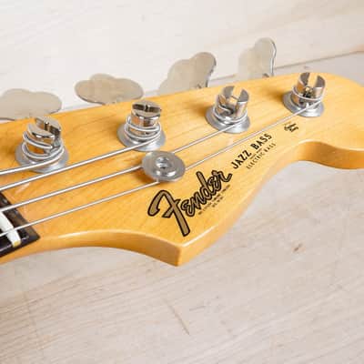 Fender Jaco Pastorius Jazz Bass (Fretted) 2000 Sunburst Lacquer Finish w/ OHSC, Case Candy image 10