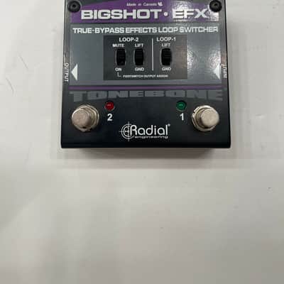 Radial Engineering Bigshot EFX V2 True Bypass Effects Loop Switcher Guitar Pedal image 1