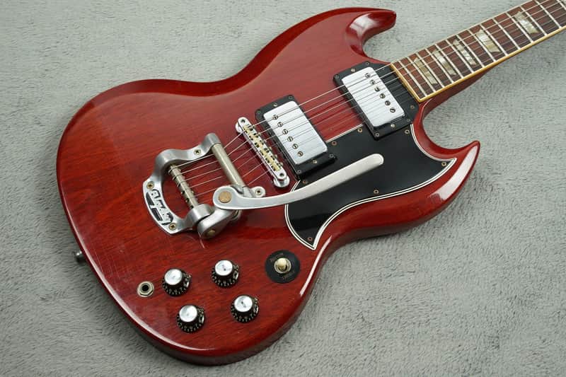 1966 Gibson SG Standard, Bigsby, Cherry + OHSC