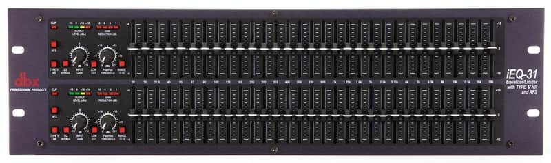dbx iEQ31 Dual 31-Band Graphic EQ/Limiter with Type V NR and AFS image 1