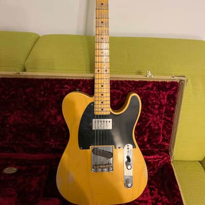 Fender telecaster USA custom shop 2014 - 52 HEAVY RELIC HS MN BLONDE image 9