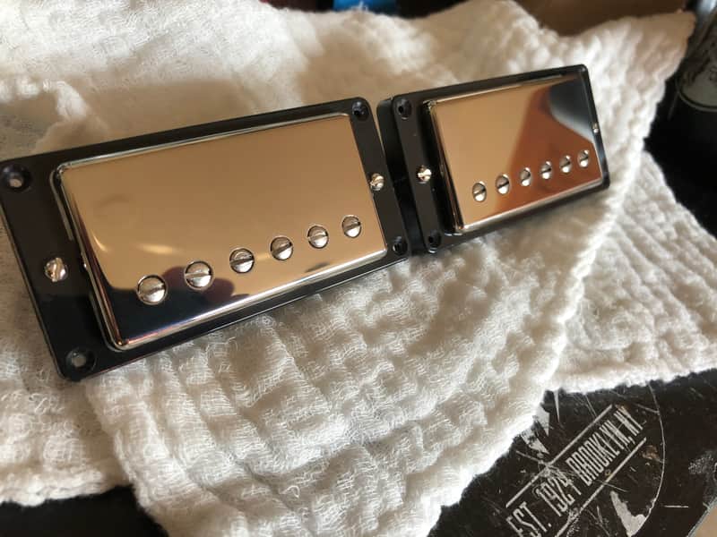 Gibson MHS 1 and 2 II ES-335 Pickups 2019 Nickel image 1
