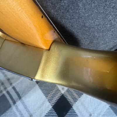 Fender American Original 50s Stratocaster guitar Aztec gold image 10