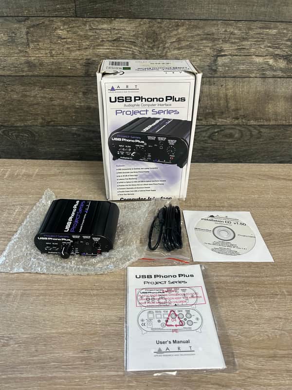 ART USB Phono Plus Phono Preamp & Audio Interface #1815 image 1