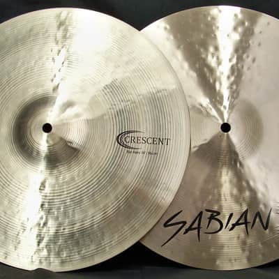Sabian Crescent 14" Fat Hats Hi Hat Cymbals/Stanton Moore/Model S14H/Brand New image 9