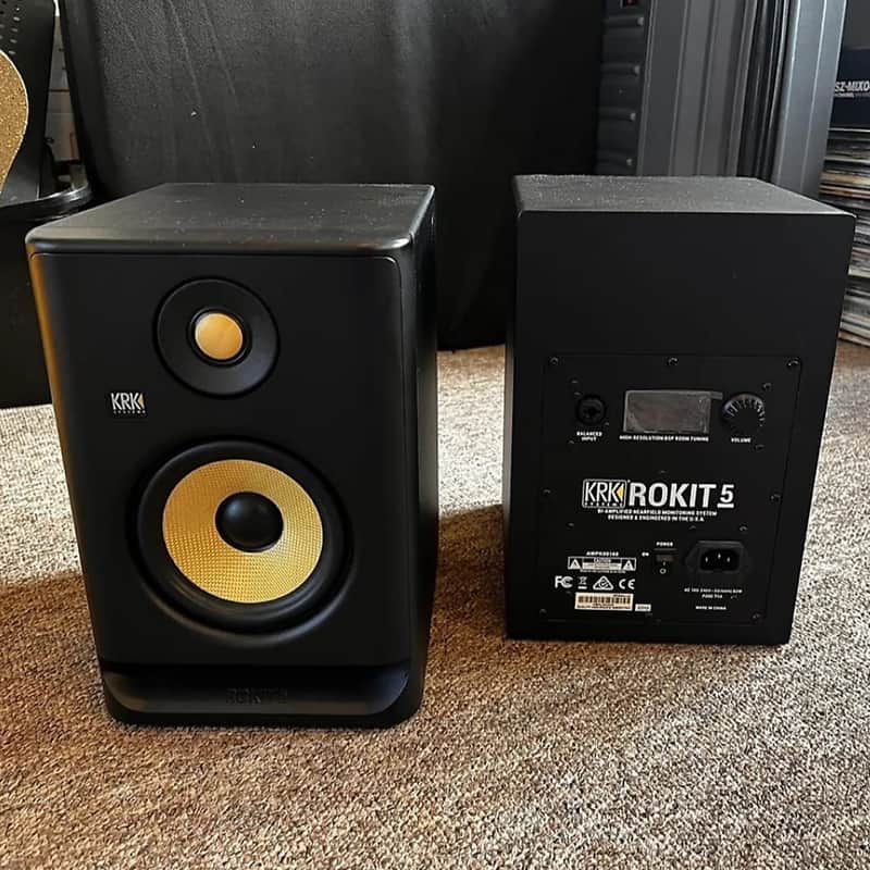 2019 – 2021 KRK RP-5 Rokit G4 2-Way 5″ Active Studio Monitors …
