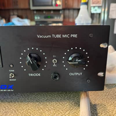 Black Box Analog Design Custom made 1ch mic pre amp 2015 - Black image 4
