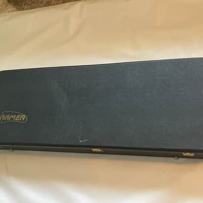 1980's Kramer Focus Pacer Black Tolex Hardshell Electric Guitar Case image 1