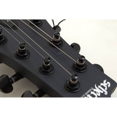 Schecter Damien-7 guitar in Satin Black B-Stock 0041 image 8