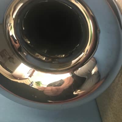 Getzen Single valve tenor bugle Mid ‘60’s - Silver / Chrome image 8