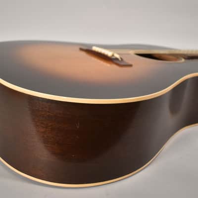 Pre War Guitars Model J Lefty Sunburst Relic Slope Shoulder Acoustic Guitar w/OHSC image 4