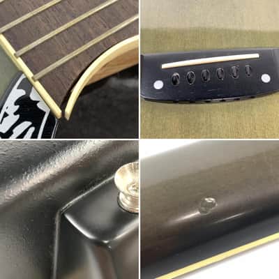 Tornado by Morris GZJ Sunburst Electric Acoustic Guitar Japan UG image 9