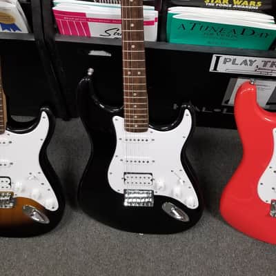 Squier By Fender Bullet Strat Polish Ebony image 5
