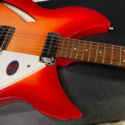 NEW! Rickenbacker 330 Fire Glo FG Fireglo - Semi Hollow Electric Guitar - Authorized Dealer - 7.65 lbs - G07726 image 2