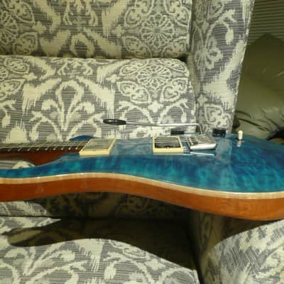 PRS Custom 22  2005 Blue Mateo imagen 18
