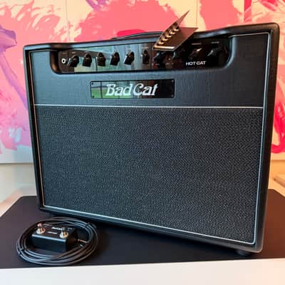 Bad Cat Hot Cat 45 Combo Amp - 2-Channel 45-Watt 1x12" Guitar 2022 - Present - Black image 1