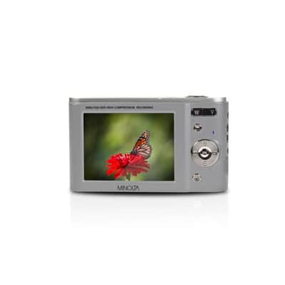 Mint Minolta MND20 44MP Digital Camera – 2.7K Ultra HD Video, 16X Digital Zoom, Anti-Shake Stabilization, Time Lapse, Face Detection, 2.9-inch LCD Display – Lightweight Compact Camera (Silver) image 4