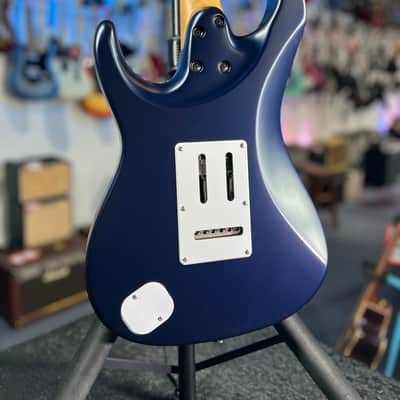 Ibanez Prestige AZ2203N Electric Guitar - Dark Tide Blue Flat with Ibanez Case, Get Plek'd! 047 image 9
