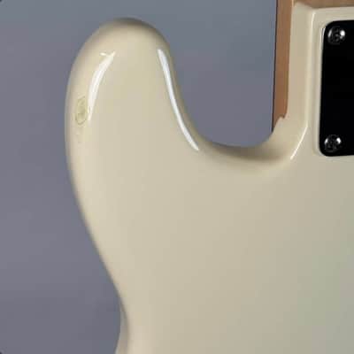 Fender 2012 Fender American Special Precision Bass Oly White 2012 Olympic White image 9