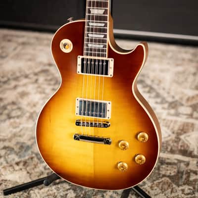 Gibson Les Paul Standard 50s Faded Electric Guitar - Vintage Tobacco with Hardshell Case image 3