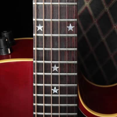 Gibson Starburst Studio centennial 1994  - Cherry red image 5
