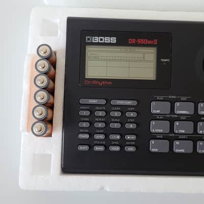 Boss DR-550 MkII Dr. Rhythm with power adapter, manual, and box image 2