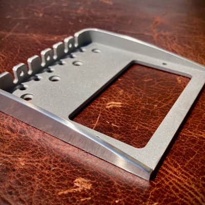 ギター Glendale Double-Cut Bridge Plate Glendale Vintage Blackguard Tele Bridge