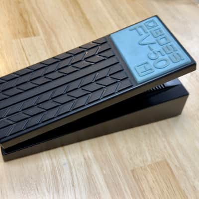 Boss FV-50H High-Impedance Stereo Volume Pedal 1987 - Present Black/Blue image 6