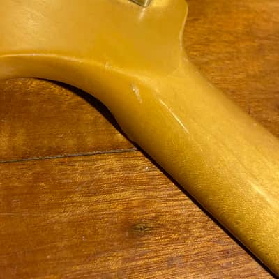 2012 Fender Strat Neck Maple Standard Stratocaster Tuners 9.5" Radius Med. Jumbo image 6