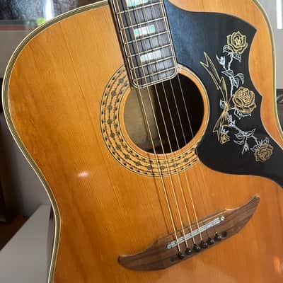 Kawai KF-90 Vintage Acoustic Guitar 60’s-70’s in Sunburst image 7