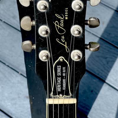 Gibson Les Paul Heritage Std. 80 Elite 1980 - a stunning rare Elite w/a wild Quilted Maple Top ! image 6