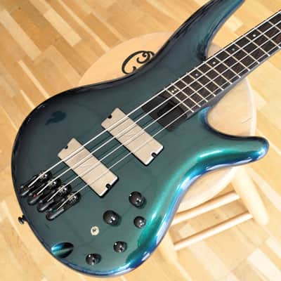 IBANEZ SRMS720 BCM Blue Chameleon / 4-String Multi-Scale / Bass Workshop Series / SRMS720-BCM / I240309254 image 1