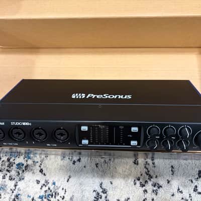 PreSonus Studio 1810C 18x8 USB-C Audio / MIDI Interface 2019 - Present - Black image 2