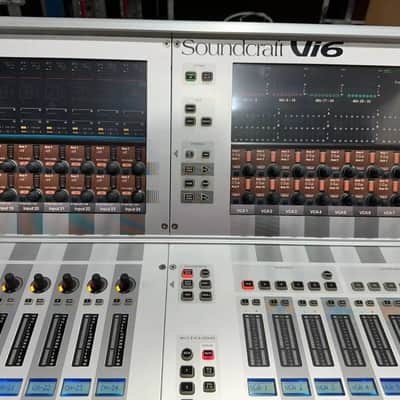 Soundcraft Vi6 Digital Console W/Stagebox and Case #7221 (One)THS image 8