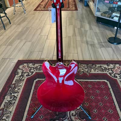 2021 Epiphone Riviera Electric Guitar with Hard Shell Case (USED) image 6