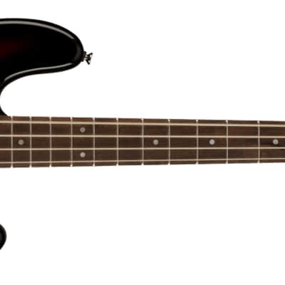 Squier Affinity Series Precision Bass PJ Pack - Laurel Fingerboard - 3-Color Sunburst - Gig Bag - Rumble 15 - 120V image 2